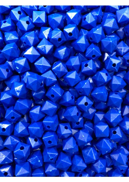 100GR 10MM Opak Saks Mavisi / Koyu Mavi Küp, Kübik Akrilik Boncuk ,çanta Boncuğu (100GR,~200 Adet) modelleri