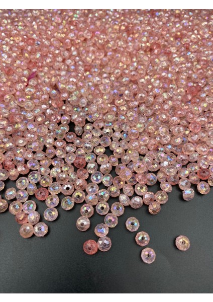 Somon /mercan Renk Basık 6mm Janjanlı Akrilik Boncuk,takı Yapım Hobi Boncuğu (25GR,~250 Adet) modelleri