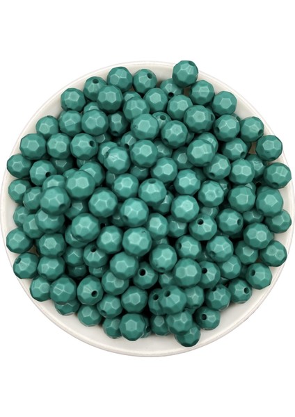 100GR Opak Petek Model Zümrüt Yeşili,yeşil Renk 10MM Akrilik Boncuk ,çanta Yapım Boncuğu (~200 Adet) fırsatları