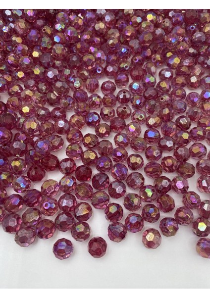 12MM Janjanlı Fuşya / Koyu Pembe Petek Model Akrilik Boncuk,takı Yapım Hobi BONCUĞU(100GR,~120 Adet) fiyatları