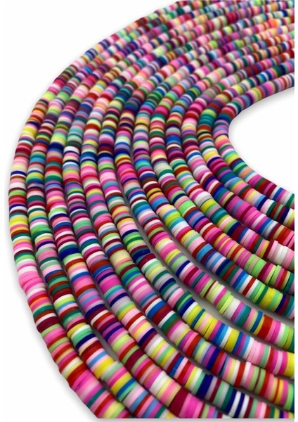 6mm Mix / Karışık Renkli Polimer Kil Fimo DIZISI,40CM Fimo Dizi modelleri