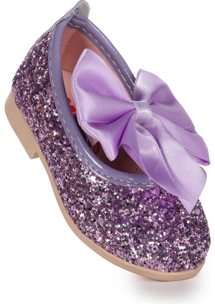 Tari Fiyonk Lastikli Kız Bebek Babet Ayakkabı