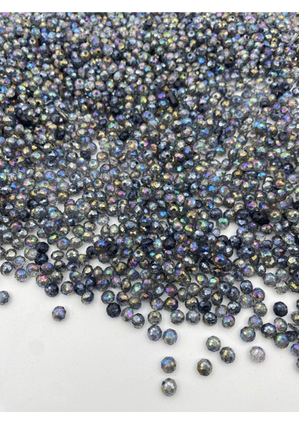 Füme / Antrasit Renkli Basık 6mm Janjanlı Akrilik Boncuk,takı Yapım Hobi Boncuğu (25GR,~250 Adet) modelleri