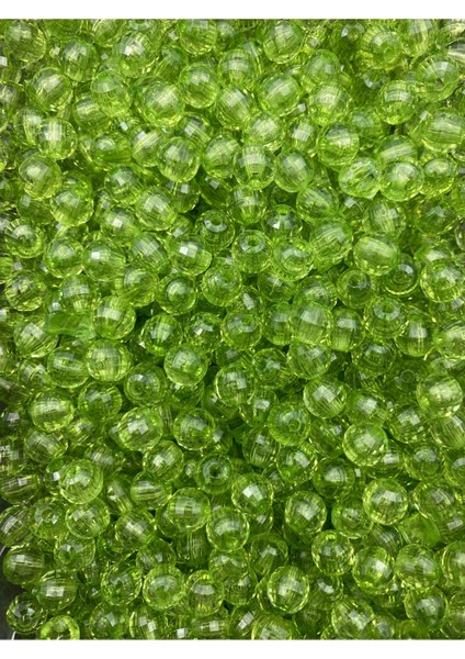 8mm Açık Yeşil Akrilik Dünya Model Boncuk,takı Çanta Yapım Boncuğu (50GR,~200 Adet) fiyatları