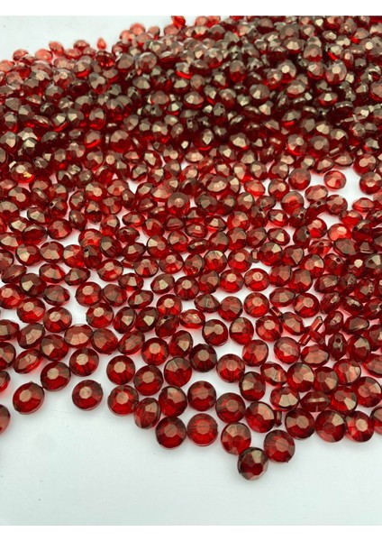 10MM Bordo Renk Yassı Bonibon Ufo Model Akrilik Boncuk,takı Yapım, Çanta Boncuğu (50GR,~150 Adet) fiyatları