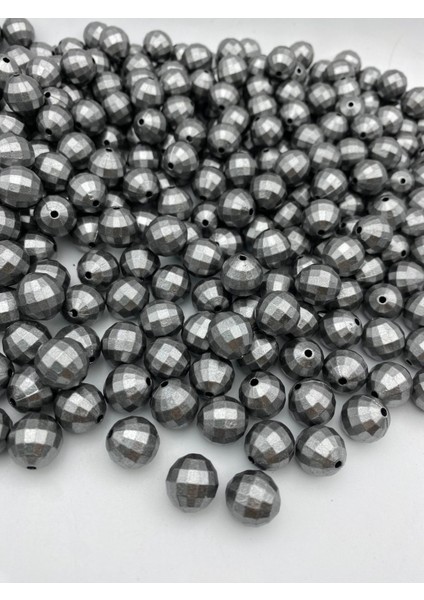 14 mm Mat Füme / Antrasitmrenk Dünya Model Boncuk, Hobi, Çanta Yapım Boncuğu (~60 Adet ) fiyatları