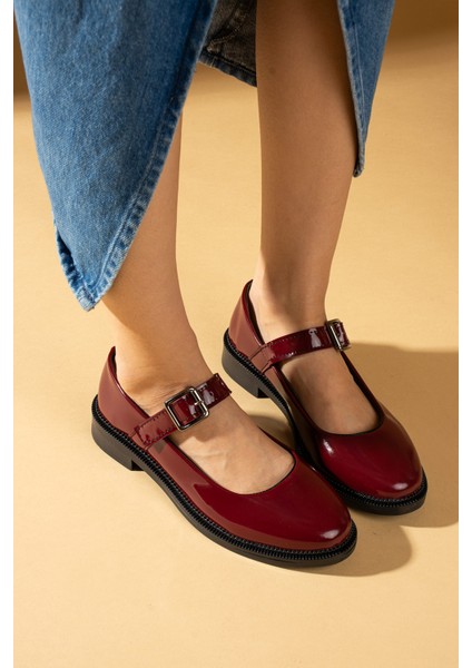 Toka Detaylı Rahat Taban Kadın Laofer Ayakkabı 59-4949-24RUGAN