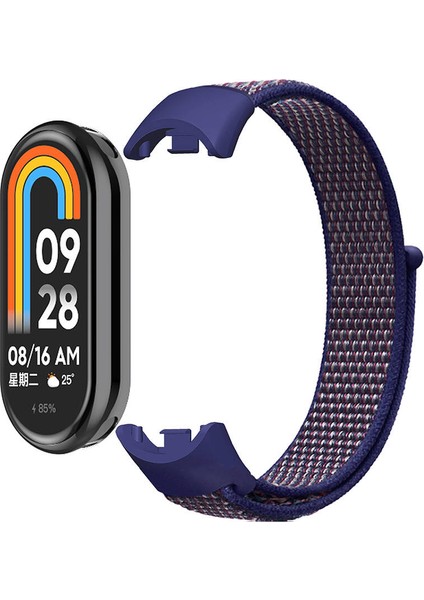 Xiaomi Mi Band 8 Krd-03 Hasır Kordon-Midnight Blue