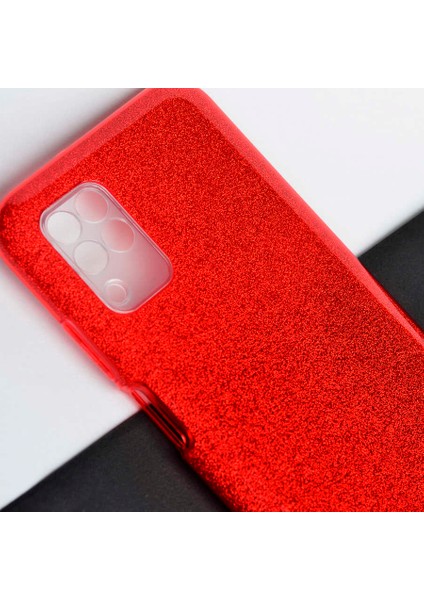 Huawei P40 Lite Kılıf Shining Silikon-Kırmızı indirimleri