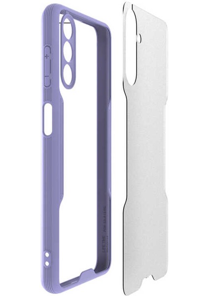 Galaxy A04S Kılıf Parfe Kapak-Mor modelleri