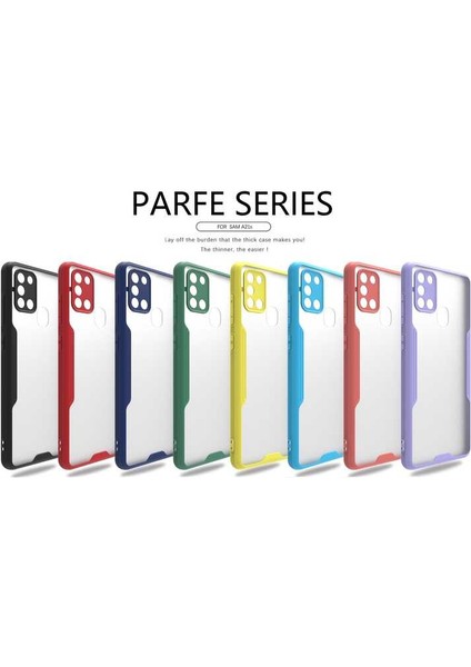 Galaxy A21S Kılıf Parfe Kapak-Pembe fiyatları