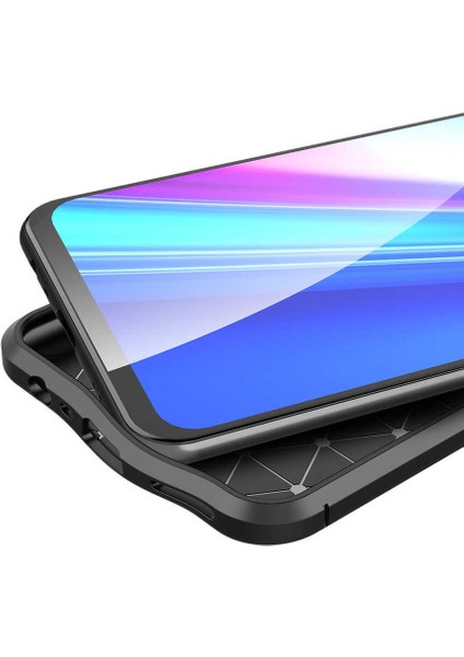 Realme 7 Kılıf Niss Silikon Kapak-Lacivert indirimleri