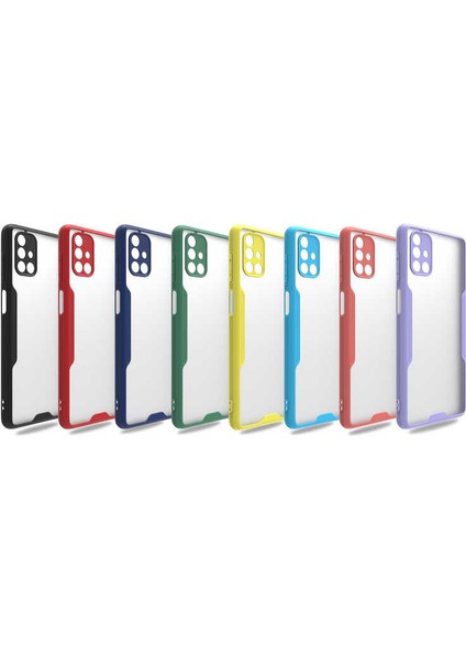 Galaxy M51 Kılıf Parfe Kapak-Mor fiyatları