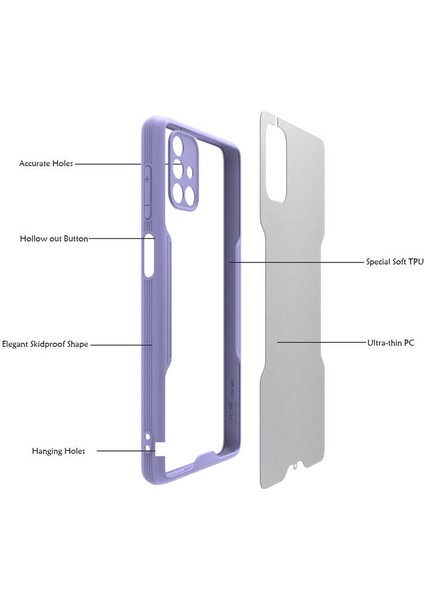 Galaxy M51 Kılıf Parfe Kapak-Siyah modelleri