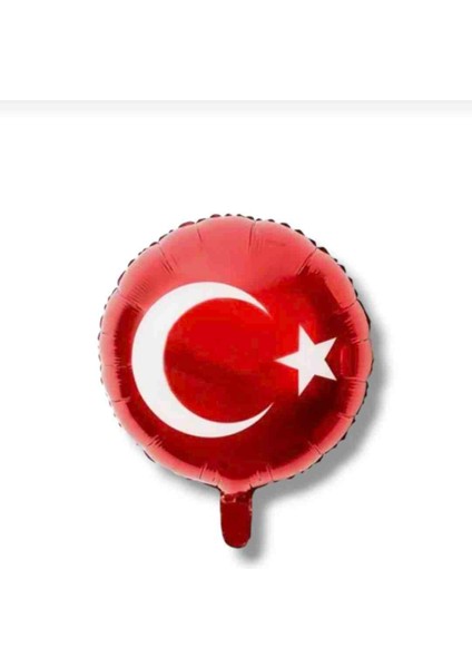 Türk Bayraklı Folyo Balon