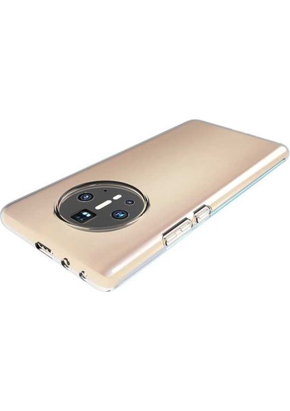 Huawei Mate 40 Pro Kılıf Süper Silikon Kapak-Renksiz indirimleri