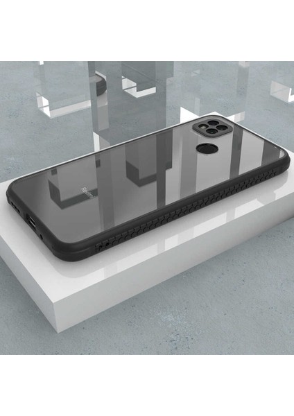 Heptek İletişim Xiaomi Redmi 9c Kılıf ​​Kaff Kapak-Koyu Yeşil