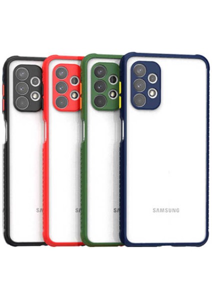 Heptek İletişim Galaxy A32 4g Kılıf ​​Kaff Kapak-Lacivert