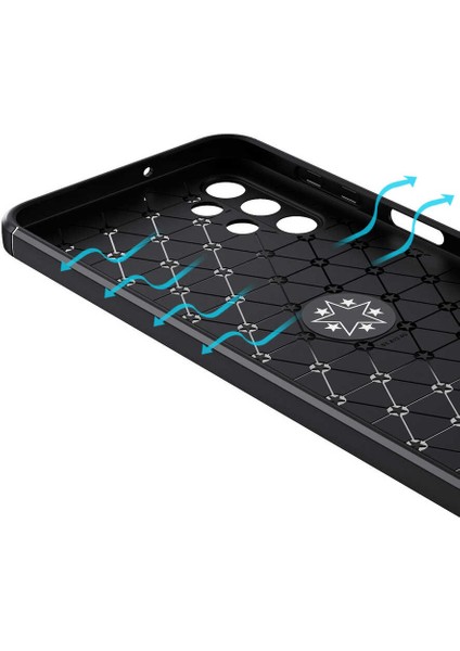 Heptek İletişim Galaxy A13 4g Kılıf Ravel Silikon Kapak-Siyah fırsatları