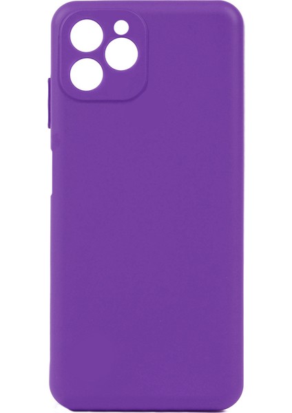 Oukitel C21 Pro Kılıf Biye Silikon-Mor