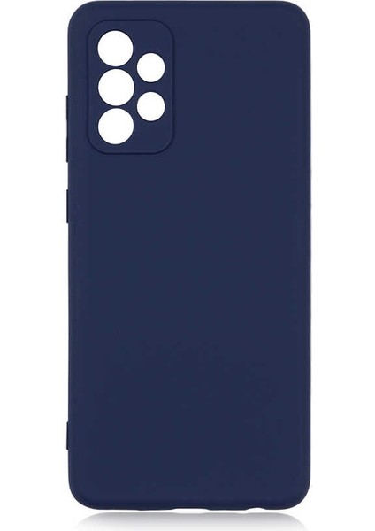 Galaxy A72 Kılıf Mara Laaakan Kapak-Lacivert