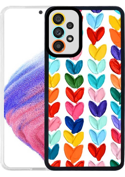 Galaxy A33 5g Kılıf Zore M-Fit Desenli Kapak-Heart No6
