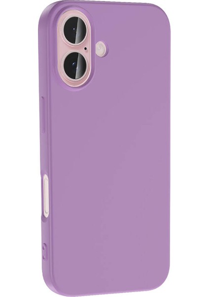 Apple iPhone 16 Kılıf Lsr Laaakan Kapak-Gümüş