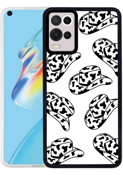 Oppo A54 4g Kılıf Zore M-Fit Desenli Kapak-Hat No5