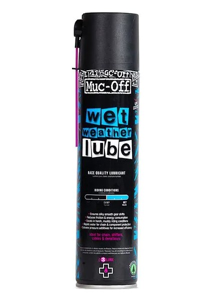 Muc-Off Wet Weather Spray Zincir Yağı 400ML