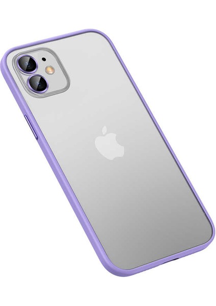 Apple iPhone 11 Kılıf Retro Kapak-Lila