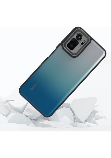 Xiaomi Redmi Note 10 Kılıf Flora Kapak-Kırmızı