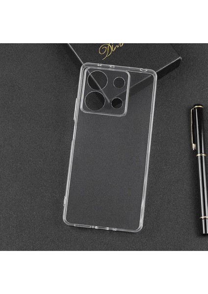 Xiaomi Redmi Note 13 Pro 4g Uyumlu Şeffaf Kamera Korumalı Kılıf