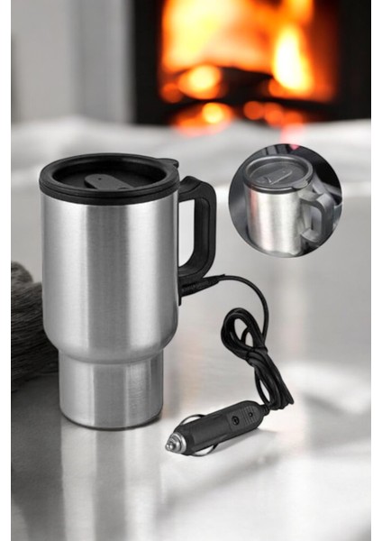 Kettle Kapaklı Araç Içi Termos Tüm Arabalara Uyumlu Çakmaklık Girişli Su Isıtıcı Bardak modelleri