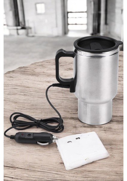 Kettle Kapaklı Araç Içi Termos Tüm Arabalara Uyumlu Çakmaklık Girişli Su Isıtıcı Bardak fırsatları