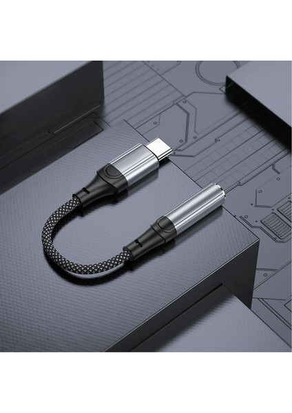 3.5 mm - USB Type-C Dönüştürücü Kulaklık Dönüştürcüsü