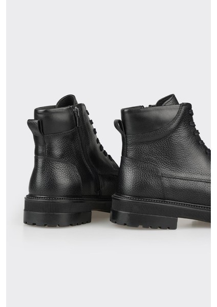 Siyah Deri Erkek Günlük Bot fırsatları