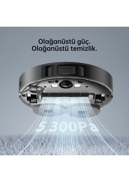 L10S Pro 5,300PA* Güçlü Emiş Gücüyle Evcil Hayvanı Olan Aileler Için Premium Robot Süpürge-Luciole Lambader Hediyesiyle