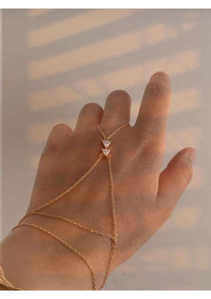 Çelik Üçgen Zirkon Taşlı Şahmeran fiyatları