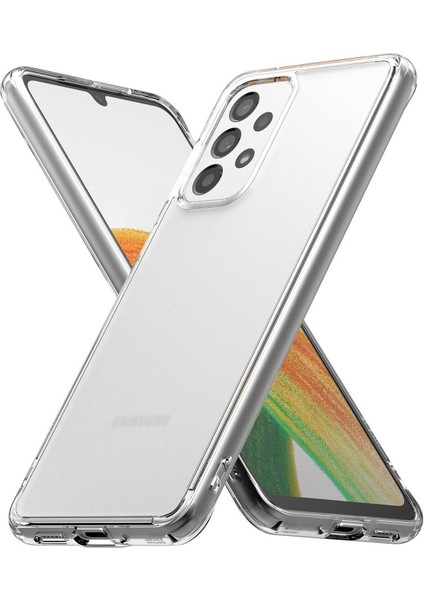 Samsung Galaxy A33 5g Uyumlu Şeffaf Kamera Korumalı Kılıf