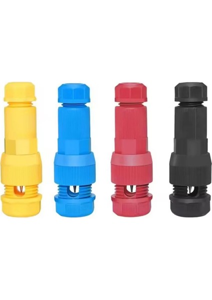 Powermaster PM-25898 Su Geçirmez 1 Pin Konnektör Karışık Renk (1 Adet)