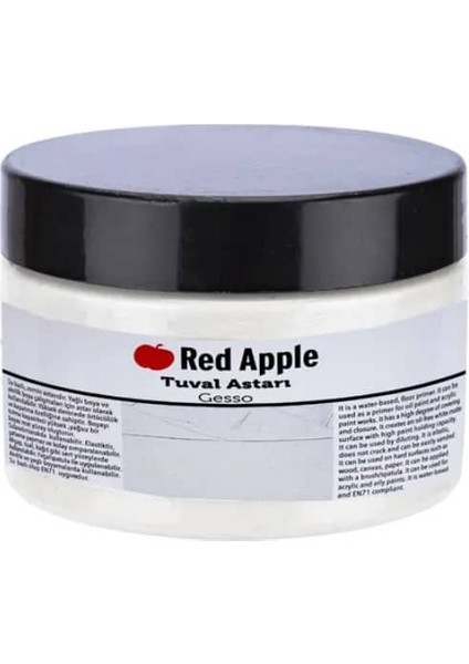 Gesso Tuval Astarı 250 ml Beyaz