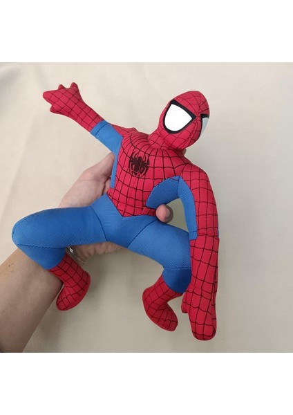 Spiderman Örümcek Adam Araba Süsü Peluş Oyuncak 25 cm