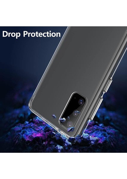 Samsung Galaxy S20 Uyumlu Şeffaf Kamera Korumalı Kılıf fırsatları
