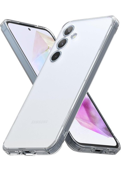 Samsung Galaxy A35 5g Uyumlu Şeffaf Kamera Korumalı Kılıf