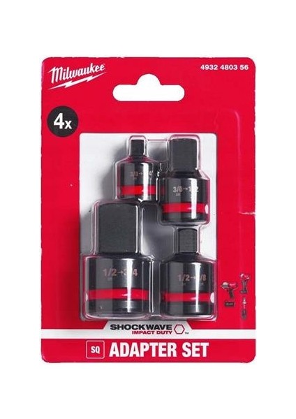 Darbeli Lokma Adaptör Set 4 Parça 4932480356