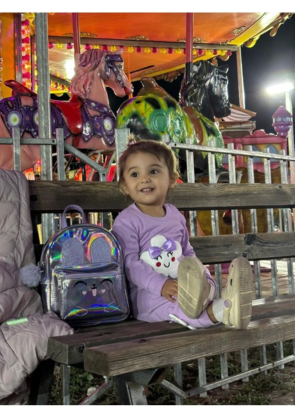 Lila Renkli Pamuk Kız Çocuk Ikili Alt Üst Takım Spor Kız Bebek Takım Kız Bebek Pamuklu Alt Üst Takım Kız Bebek Giyim
