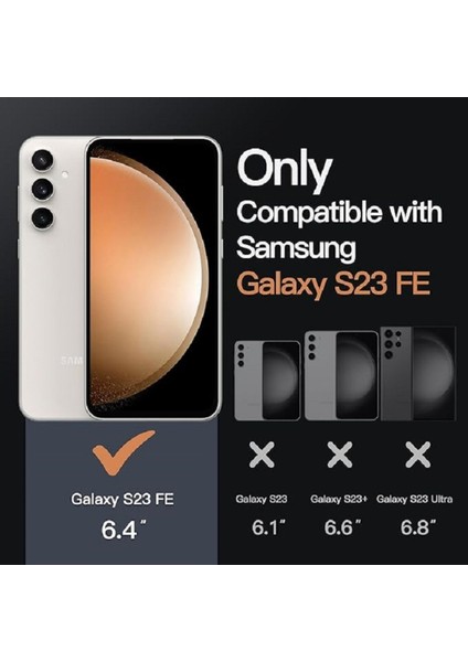 Samsung Galaxy S23 Fe Uyumlu Şeffaf Kamera Korumalı Kılıf fiyatları