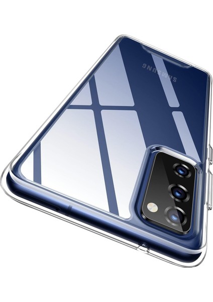 Samsung Galaxy S20 Fe 5g Uyumlu Şeffaf Kamera Korumalı Kılıf