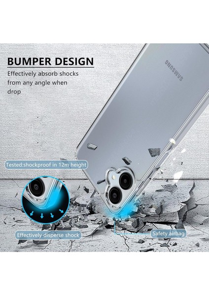 Samsung Galaxy A06 Uyumlu Şeffaf Kamera Korumalı Kılıf modelleri