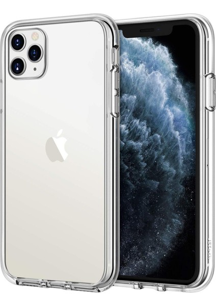 Iphone 11 Pro Max Uyumlu Şeffaf Kamera Korumalı Kılıf